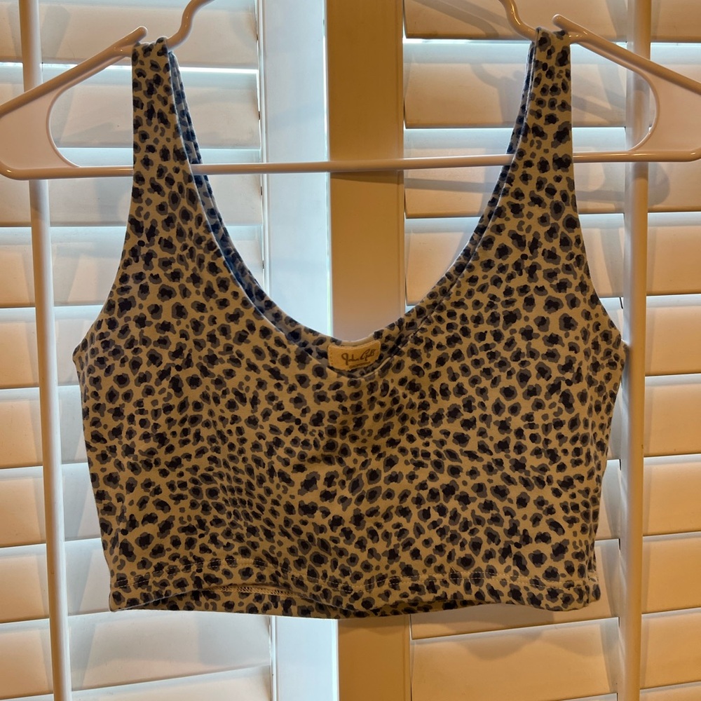 Blue Cheetah Top 🐆 🩵